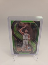 2024-25 Panini Select - Premier Level Jayson Tatum #110 Neon Green Prizm /75 SSP