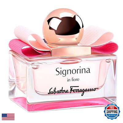 Ferragamo Signorina In Fiore Eau De Toilette Perfume Spray For Women 3.4 Fl. Oz.