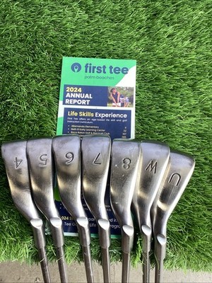 Ping G20 Black Dot Iron Set 4-PW, UW With Regular Graphite Shafts (no 9)