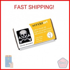 Wonderart 426150C Arrgh Matey Yarn Latch-Hook Kit12" X 12"100 Acrylic Machine W