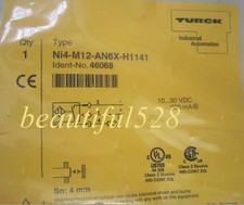 1PC NEW TURCK NI4-M12-AN6X-H1141 INDUCTIVE PROXIMITY SENSORS BARREL SWITCH 10V 3