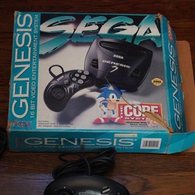 SEGA Genesis Model 3 MK-1461 Video Game Console