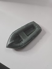 1960's Louis Marx WW2 World War 2 II Battleground Europe Green Boat Raft
