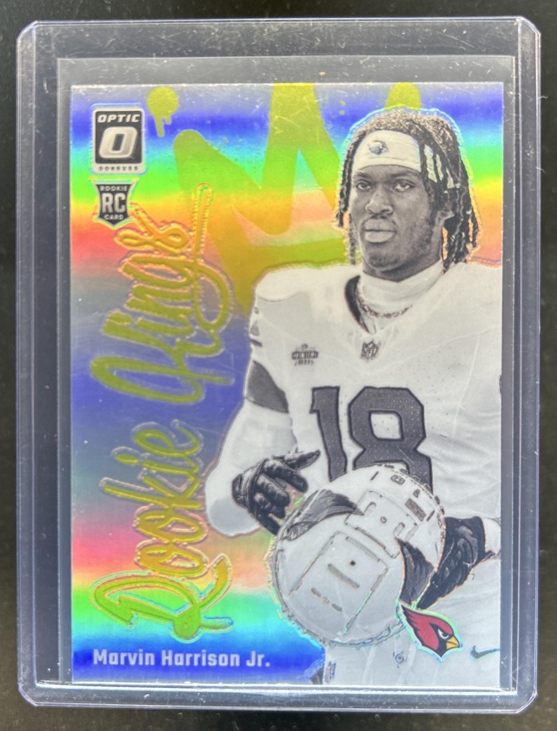 Marvin Harrison Jr. Panini Donruss Optic Rookie Kings #4 Base