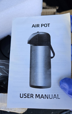 Airpot Coffee Carafe 85 oz Stainless Steel Liner Lever Dispenser G-JJCC002
