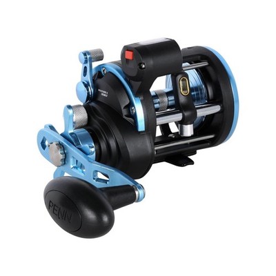Penn Warfare II 20 Level Wind Right Hand Line Counter / Boat Fishing Reel