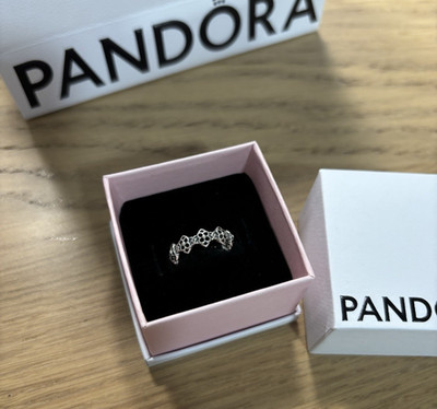 Pandora Roseblüte Rose Ring S925 Silber Gr.52
