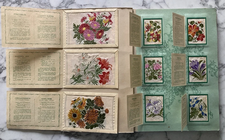 J. WIX, KENSITAS FLOWER SILKS IN THEIR ORIGINAL ALBUM - Image 3 of 4