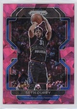 2021-22 Panini Prizm Pink Ice Prizm Seth Curry #198 0b3