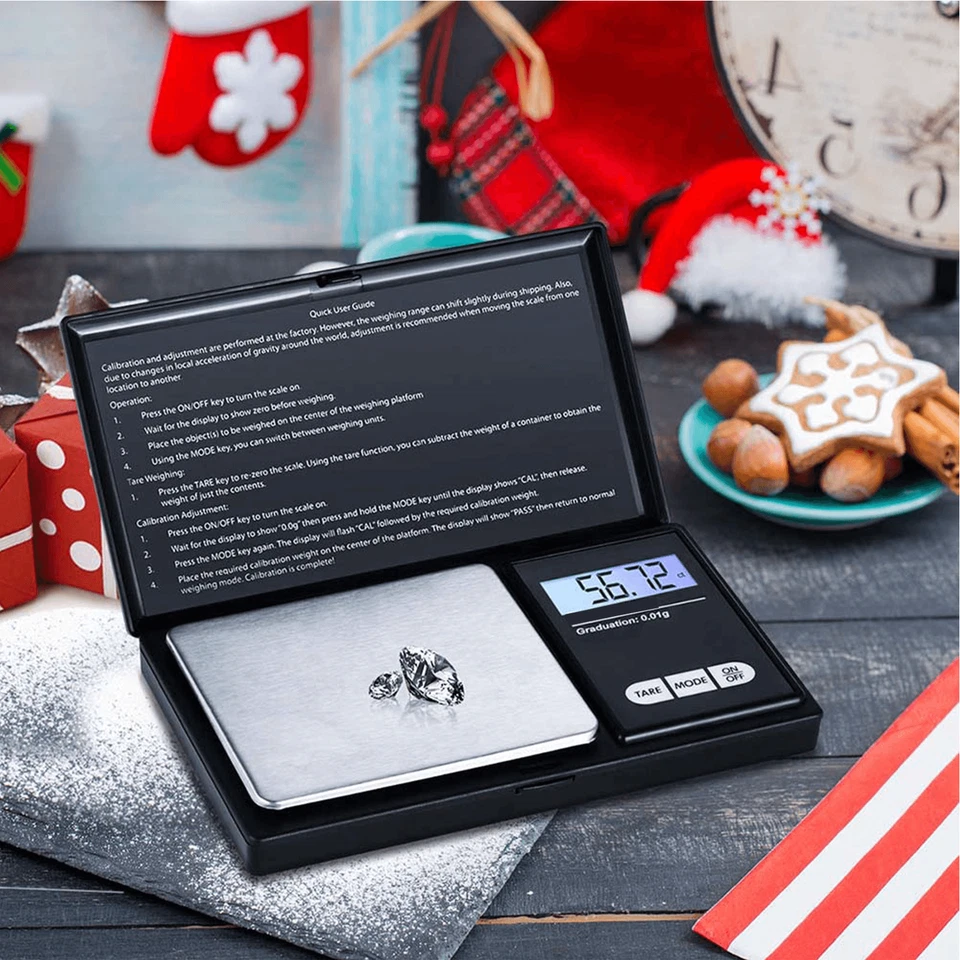 0.01g 500g Digitale Präzisionswaage Feinwaage Taschenwaage Goldwaage Briefwaage - Bild 4 von 4