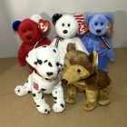Ty Beanie Babies 9/11 Tribute Lot of 5 Rescue Courage America Vintage MWMT