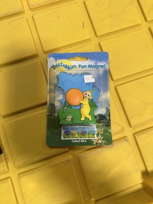 Rare Teletubbies Laa-Laa Fun 3D Magnet Applause New Sealed In Package J7 #2