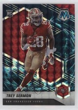 2021 Panini Mosaic Rookies Genesis Mosaic Prizm Trey Sermon #324 2l4