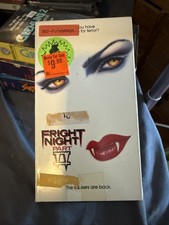 Vintage Fright Night Part II VHS 1989 Horror Movie IVE Hi-Fi Stereo Tape Tested