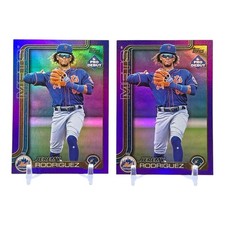 2025 Topps Pro Debut - Jeremy Rodriguez #PD-85 Purple Foil Lot New York Mets
