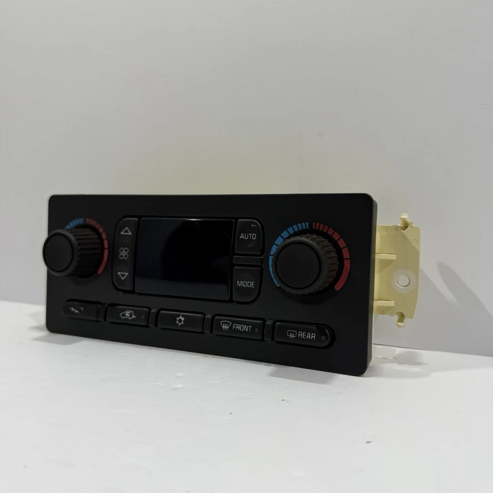 03-04 Chevy GMC Trailblazer Envoy unidad de control de clima temperatura aire acondicionado 15195331 Foto 3 de 4