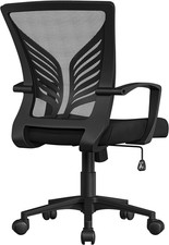 Yaheetech Ergonomic Mesh Office Chair Desk Computer Gaming Chair Executive Mid B