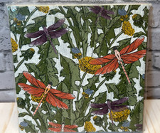 Stampin' Up DANDY GARDEN DSP 6x6 48 Sheets NEW Dragonfly