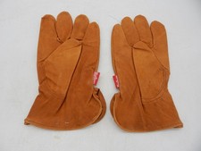 Vintage Marlboro Men  s Natural Leather Work Gloves L/XL