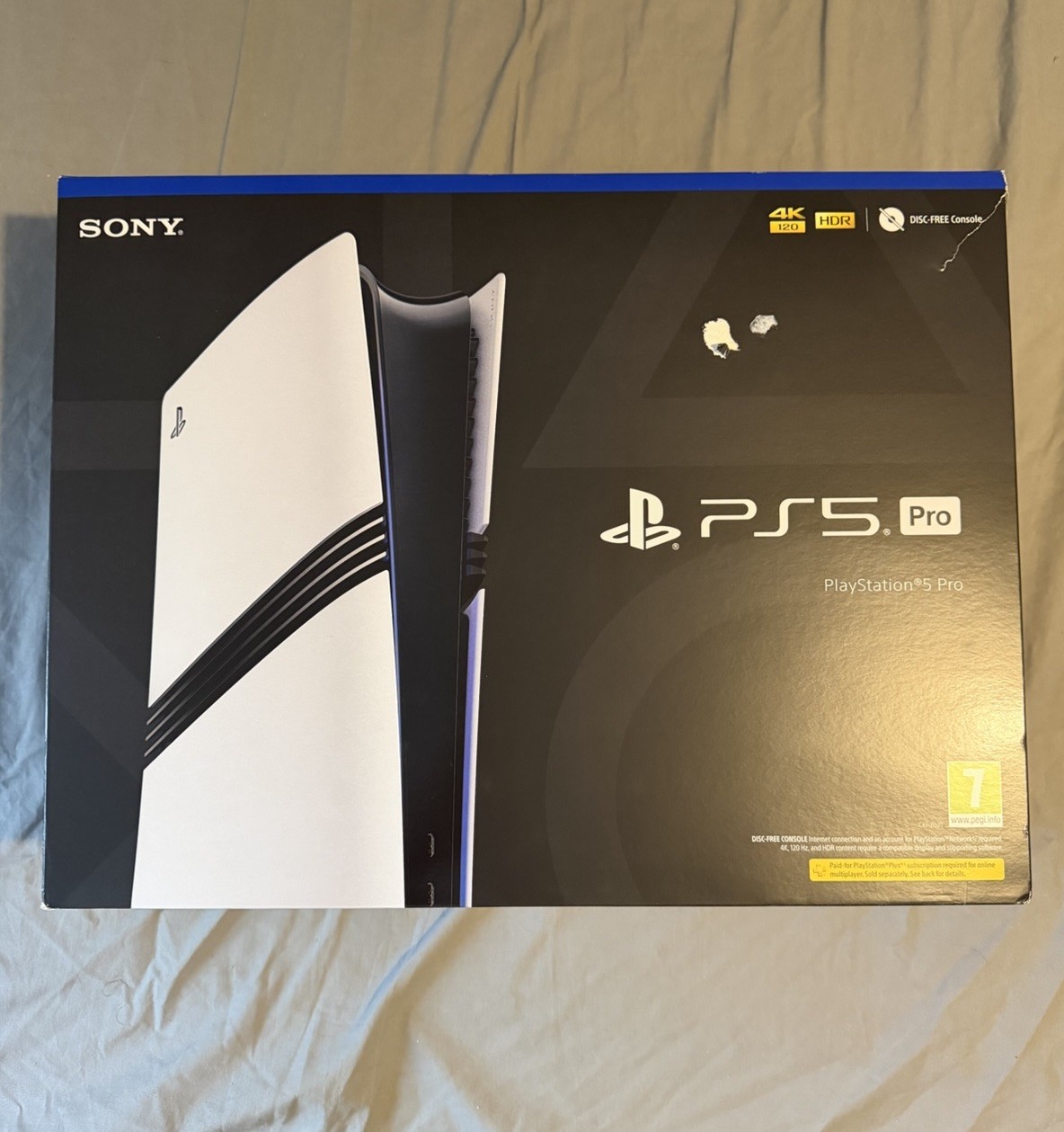 Sony PlayStation 5 Pro 2TB White Console Disc-Free 4K 120 HDR Gaming Console