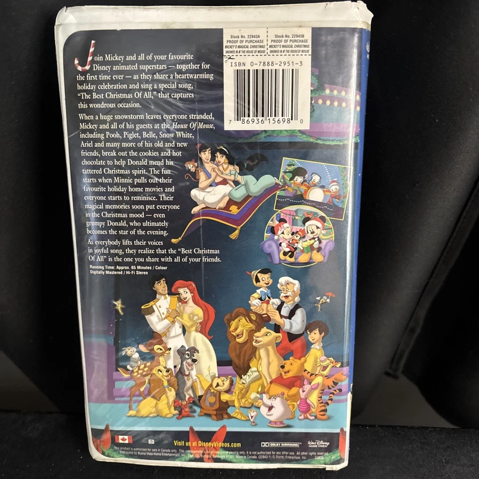 Disney Mickey's Magical Christmas Snowed In at the House of Mouse VHS Movie - Image 2 of 4