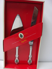 SPODE Christmas Tree Two Piece Dessert Set. W5022952. NIB