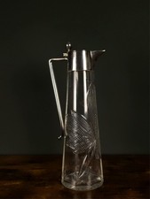 Antike Weinkaraffe - Silbermontur 800 - H. Meyen&Co. Berlin - um 1925/O31