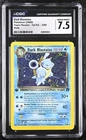 DARK BLASTOISE Team Rocket 1st Edition Holo Rare CGC 7.5 Vintage Pokemon *SWIRL*