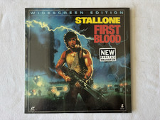 First Blood 1982 Sylvester Stallone Laserdisc Widescreen Edition Sealed Rambo