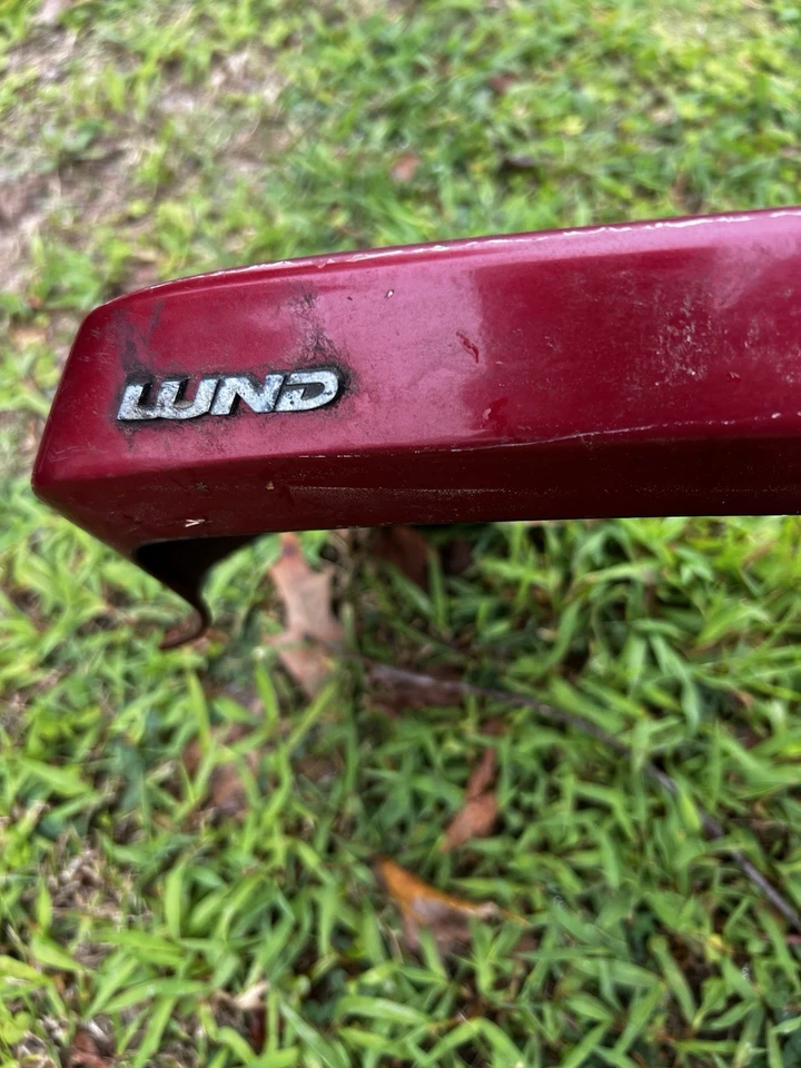 Camioneta pickup Toyota con visera Lund de fibra de vidrio 4 corredores 1989-1995 hecha en EE. UU. rara Foto 2 de 4