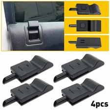 Car Door Lock Knob Handle Pull Pin Trim For 2007-2013 GMC Sierra Chevy Silverado