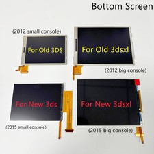 Lower Display for Old 3DS 3DSXL / 2015 New 3DS / New 3DS XL LL Bottom LCD Screen