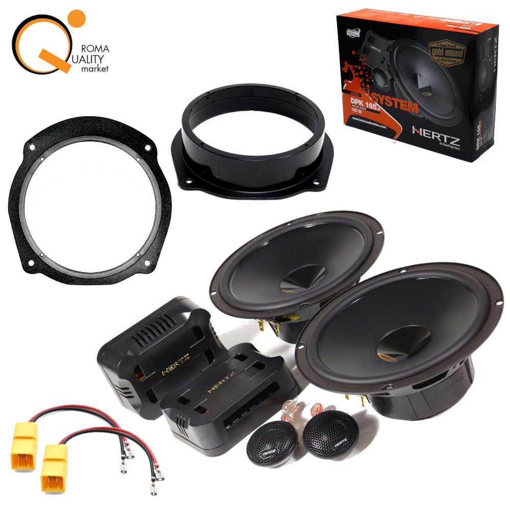 Kit 4 Casse Hertz DPK 165.3 Fiat Stilo | Audio Professionale Auto