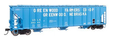 Walthers Proto 920-106193 55' Evans 4780 Hopper RTR Greenwood USLX 26344