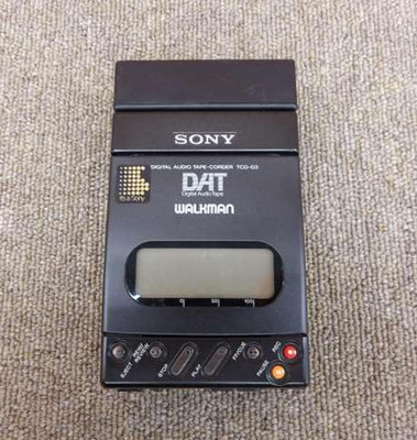 Sony TCD-D3 Portable DAT Recorder Digital Tape Japan Used Sony