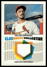 2026 Topps Heritage #CCAR-NA Nolan Arenado Clubhouse Collection Relics