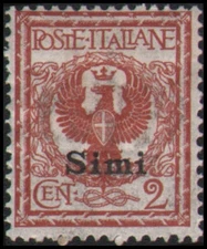 Italy-Aegean Islands #1 MH Simi