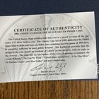 American Eagle One Ounce Proof Silver dollar With COA In OGP — photo 8