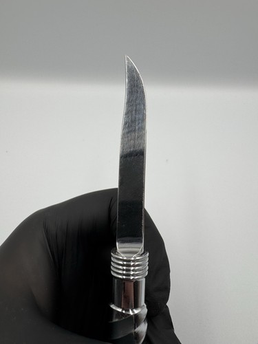 Cuchillo Plegable Soviético Raro De Colección Barril Hecho a Mano URSS Arte Prisionero ITK - Imagen 16 de 18