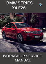 BMW X4 20D F26 Sedan 2014-2018 B47 WORKSHOP REPAIR MANUAL CD