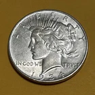 1934-D SILVER PEACE DOLLAR IN STUNNING XF/BU CONDITION!!