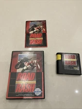 Road Rash Sega Genesis CIB Complete w Manual! Tested!!  READ DESCRIPTION