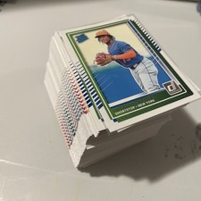2025 Panini Donruss Baseball Complete Rated Rookies and Veterans Base set 1-100