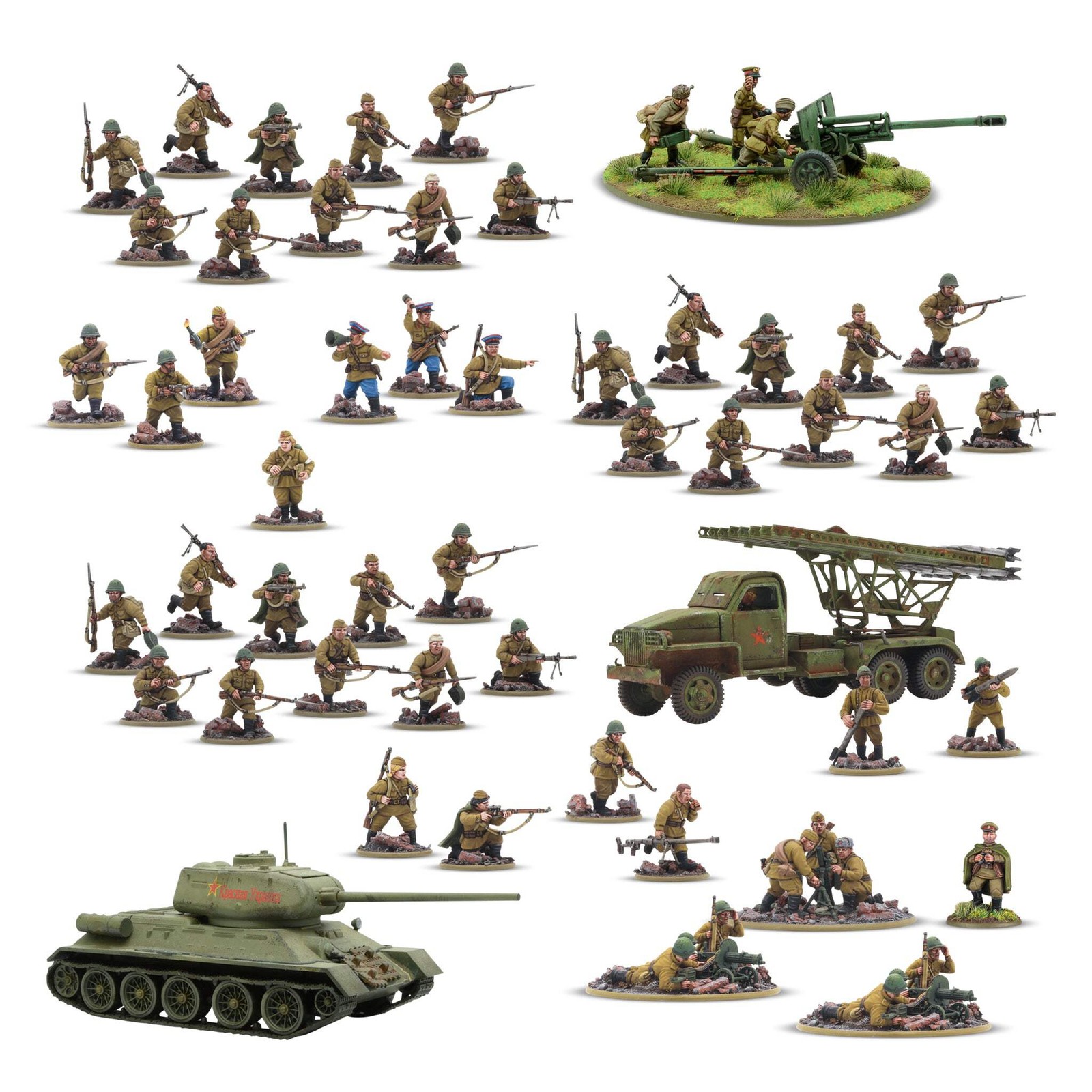Bolt Action - Forward to Berlin! - Soviet Army 1943-45 Starter Army - Warlord Ga