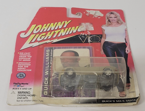 Johnny Lightening VIP Diecast Car Quick's MX-5 Miata VTG Pamela Anderson NEW DMG - Picture 4 of 24