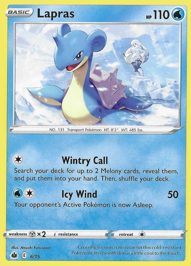 Lapras - 6/15 - McDonald's Promos 2022 - Lightly Played