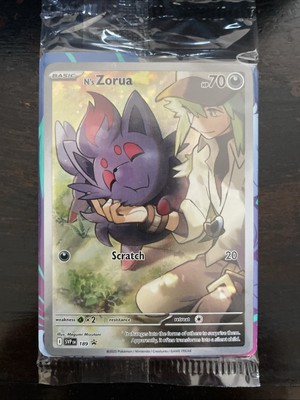 N's Zorua Svp189 ETB Promo Pokémon: Journey Together Sealed | eBay