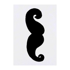 'Moustache' Temporary Tattoos / Transfers TO00017143 
