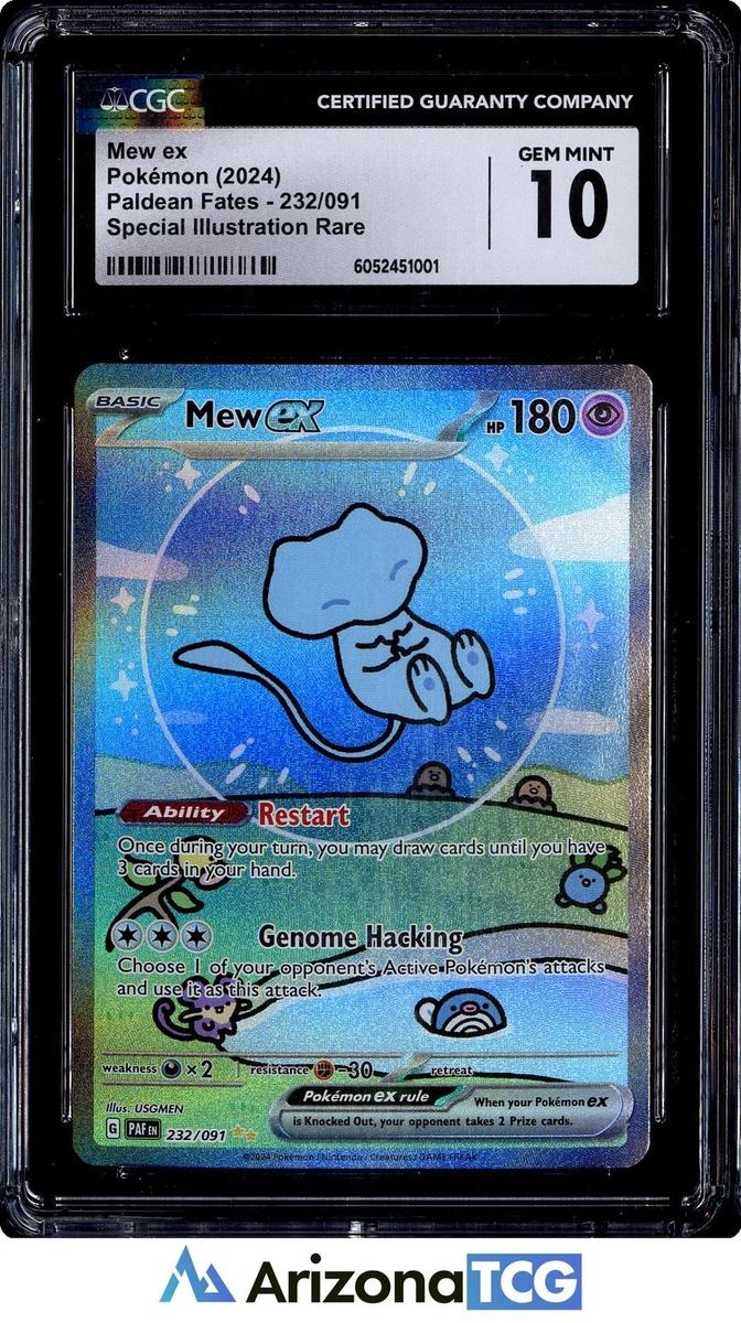 Preços baixos em Mew Ex 232/091 SV: Paldean Fates | eBay