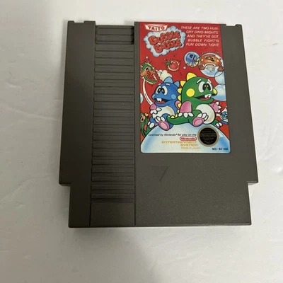 Bubble Bobble Nintendo NES Authentic Tested. - Image 1 of 4